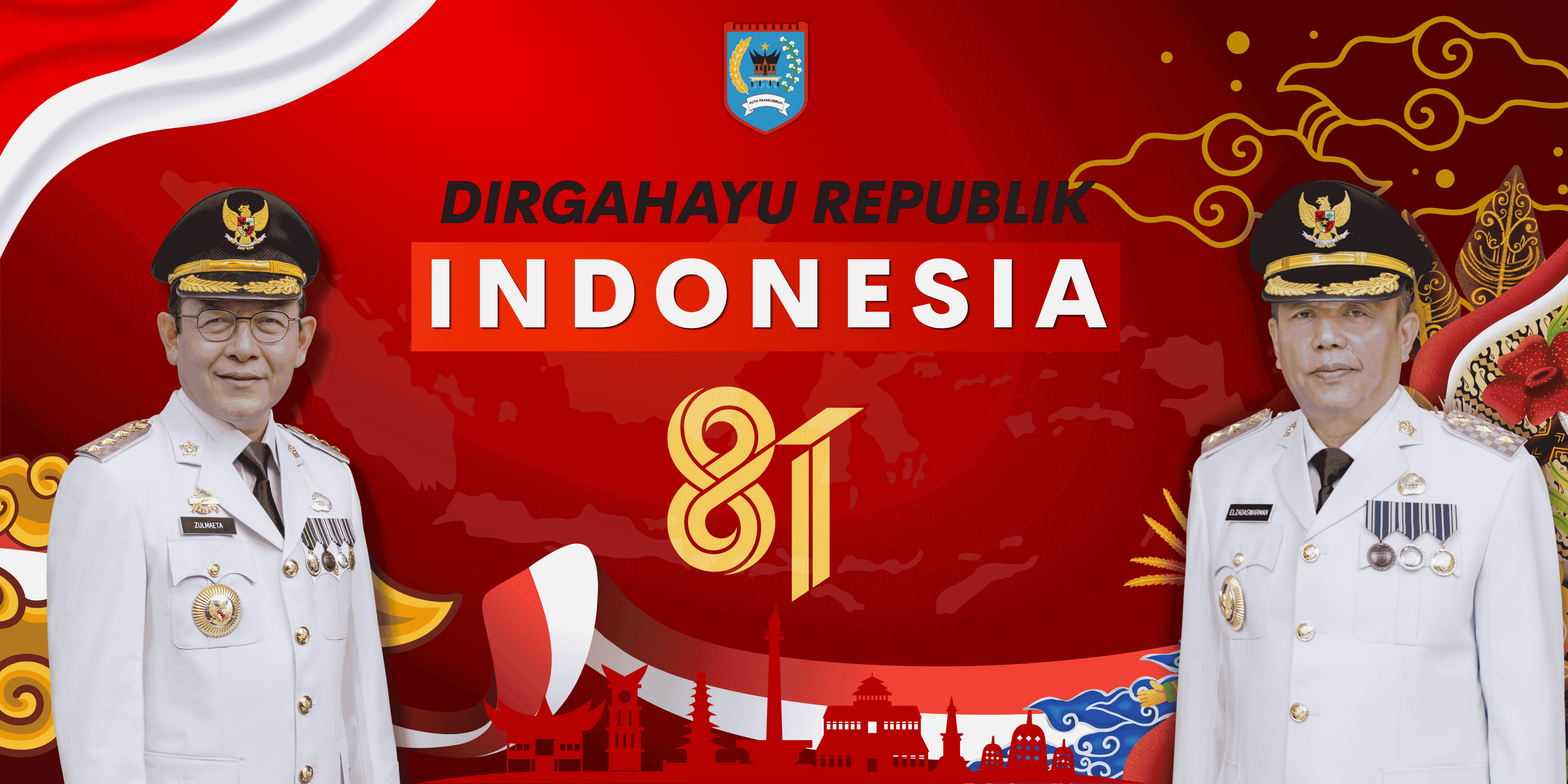 Semarakkan HUT ke-81 Kemerdekaan RI, Masyarakat Diajak Kobarkan Semangat “Indonesia Berdaulat, Adil dan Makmur”